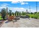 Outdoor patio with fire pit and seating area, perfect for entertaining at 2929 Post Oak Ct, Westfield, IN 46074