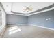 Spacious bedroom with tile floors, ceiling fan and window at 2929 Post Oak Ct, Westfield, IN 46074