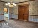 Formal dining room features hardwood floors and pocket doors at 202 N State St, Greenfield, IN 46140