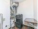 The home features a spacious mechanical room with a water heater and HVAC system at 350 N Meridian St # A301, Indianapolis, IN 46204