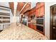 Spacious kitchen boasts granite countertops, stainless steel appliances, and ample cabinetry at 350 N Meridian St # A301, Indianapolis, IN 46204