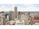 Panoramic aerial view of Indianapolis cityscape at 1 N Illinois St # 2101, Indianapolis, IN 46204