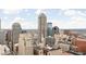 High-rise city buildings and streets viewed from above at 1 N Illinois St # 2101, Indianapolis, IN 46204