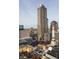 Elevated perspective of the city skyline, showcasing downtown architecture at 1 N Illinois St # 2101, Indianapolis, IN 46204