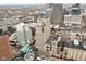 Aerial perspective of Indianapolis cityscape and skyscrapers at 1 N Illinois St # 2101, Indianapolis, IN 46204