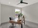 Home office featuring a desk and large window at 220 Sanders St, Indianapolis, IN 46225