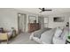 Bright bedroom featuring a comfy bed and ample closet space at 220 Sanders St, Indianapolis, IN 46225