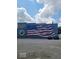 A mural depicting the American flag in Advance, Indiana at 207 E Wall St, Advance, IN 46102