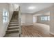 Living room with hardwood floors and ample natural light at 618 N Gladstone Ave, Indianapolis, IN 46201