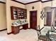Bright kitchen with granite countertops and wooden cabinets at 5300 W Autumn Springs Ct, Muncie, IN 47304