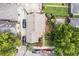 Bird's-eye view of the house and surrounding neighborhood at 646 E 9Th St, Indianapolis, IN 46202