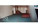 Finished basement with wood-burning stove at 4013 N Audubon Rd, Indianapolis, IN 46226