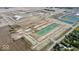 Aerial view of Lone Pine Farms community at 1402 Foxtail Ln, Greenwood, IN 46143