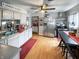 Updated kitchen featuring stainless steel appliances and ample counter space at 5647 W Mooresville Rd, Indianapolis, IN 46221