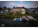 Luxury home with a private dock on the lake at 9088 Nautical Watch Dr, Indianapolis, IN 46236