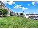 Expansive grassy lawn leading to private lake access at 9088 Nautical Watch Dr, Indianapolis, IN 46236