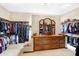 Large walk-in closet with ample shelving and hanging space at 9088 Nautical Watch Dr, Indianapolis, IN 46236