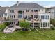 Luxury home with expansive backyard, patio, and pergola at 9088 Nautical Watch Dr, Indianapolis, IN 46236