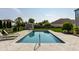 Inviting in-ground pool with concrete decking at 8816 Blue Marlin Dr, Indianapolis, IN 46239