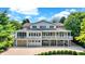 Two story home with large deck and backyard at 2150 Washington St, Columbus, IN 47201