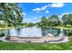 Beautiful lake view with private dock at 2150 Washington St, Columbus, IN 47201