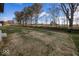 Large backyard with grassy area and mature trees at 9317 Coopers Ln, McCordsville, IN 46055
