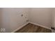 Laundry room with shelving and vinyl flooring at 9317 Coopers Ln, McCordsville, IN 46055