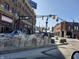 Modern urban fountain in a city streetscape setting at 1344 Barth Ave, Indianapolis, IN 46203