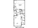 First floor plan showcasing a 2-car garage, kitchen, and living room at 5743 Cr W 750 N, McCordsville, IN 46055