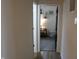 Hallway with doors leading to bedroom and additional rooms at 2312 E 22Nd St, Muncie, IN 47302