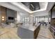Open concept living and kitchen area with hardwood floors at 9760 Windy Hills Dr, Zionsville, IN 46077