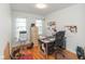 Home office with desk, chair, and file cabinet at 1683 Conner St, Noblesville, IN 46060