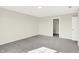 Bright bedroom featuring grey carpet and a sizable closet at 19663 Atwater Ave, Sheridan, IN 46069