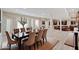 Finished basement with a dining area, living room, and access to the outdoors at 3621 Olive Branch Rd, Greenwood, IN 46143