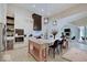 Open concept kitchen with large island and stainless steel appliances at 3621 Olive Branch Rd, Greenwood, IN 46143
