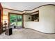 Bright entryway with sliding glass doors leading to the backyard at 9307 E Dill Rd, Morgantown, IN 46160