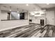 Finished basement with bar, mini-kitchen, and wine cooler at 441 W 86Th St, Indianapolis, IN 46260