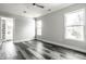 Charming bedroom with wood-look floors and access to a closet at 441 W 86Th St, Indianapolis, IN 46260