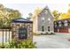 Brick entryway with Surrey Park signage at 437 W 86Th St, Indianapolis, IN 46260