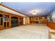 Finished basement with a fireplace, built-in shelving, and mural at 8358 Hidden Point Dr, Indianapolis, IN 46256