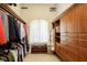 Large walk-in closet with ample shelving and hanging space at 8358 Hidden Point Dr, Indianapolis, IN 46256