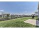 Large backyard with grassy area and a wooden fence at 2277 Maple Stone Ln, Greenwood, IN 46143