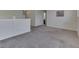 Spacious bonus room with grey carpet and access to bathroom at 2277 Maple Stone Ln, Greenwood, IN 46143