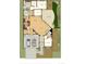 Two-bedroom, two-bath home with an open floor plan and a private courtyard at 11419 Neptune Dr, Fishers, IN 46040