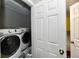 Convenient laundry room with washer and dryer at 2813 Grassy Creek Dr, Indianapolis, IN 46229