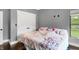 Spacious bedroom with a queen bed and built in closet at 1160 Nantucket Dr, Cicero, IN 46034