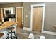 Open kitchen with island and stainless steel appliances at 1202 S Shipley St, Muncie, IN 47302