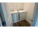 Laundry room with a washer and dryer at 6260 Card Blvd, Indianapolis, IN 46221