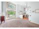 Spacious living room with high ceilings and large windows at 1936 Broadmoor Ln, Columbus, IN 47203