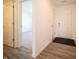 Bright entryway with wood-look floors and access to rooms at 6205 Card Blvd, Indianapolis, IN 46221
